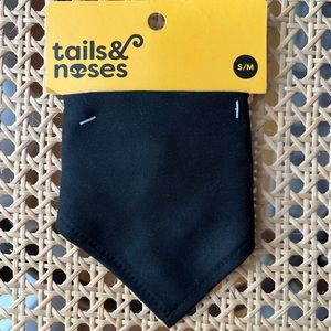 NWT Pet Bandana in Black for S/M Dog